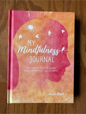 My Mindfulness Journal Hardcover by Anna Black | Guided Journal | Like New